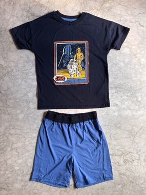 GAP Star Wars Kids Pajama Set Size 8 Warm Weather Summer